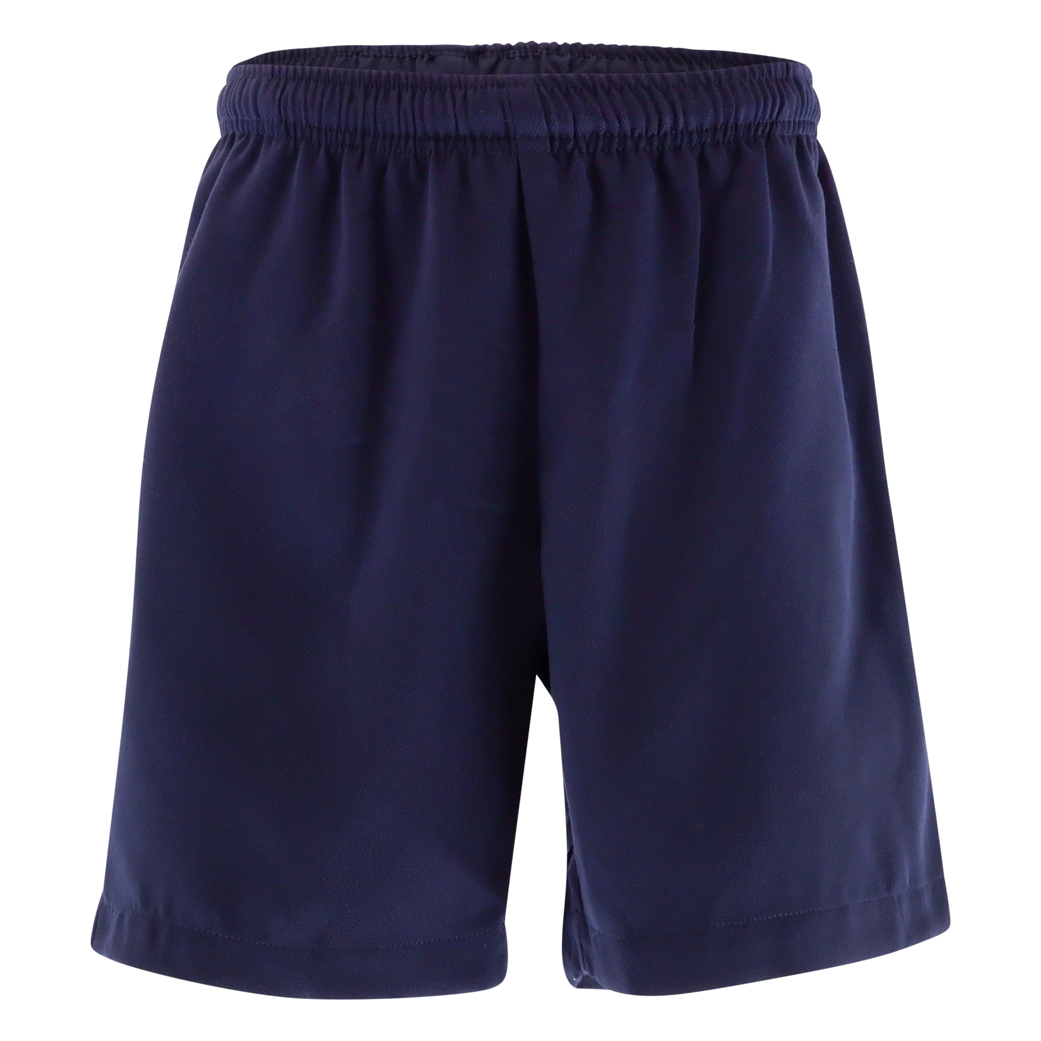 Navy Gabardine Shorts